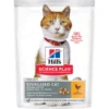 Croquettes pour chat stérilisé au poulet 300G - HILL'S