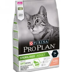 Croquettes Proplan Sterilised au saumon - 3kg