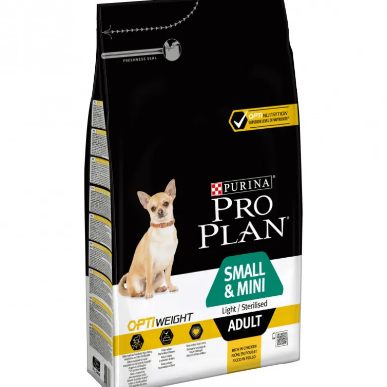 Croquettes small&mini adult light poulet 3kg - PURINA