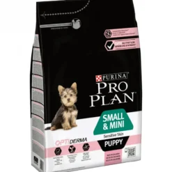 Croquettes small&mini puppy sensitive saumon 3kg - PURINA