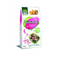 Crunchy's mélange roses rongeur 50g - HAMIFORM