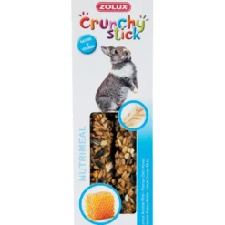 Crunchy stick avoine/miel 115g - ZOLUX