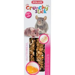 Crunchy stick avoine/oeuf 115g - ZOLUX