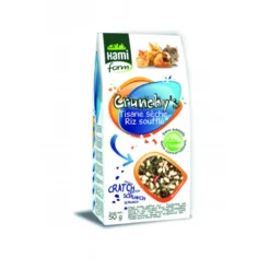 Crunchy's tisane sèche&riz souffle lapin 50g - HAMIFORM