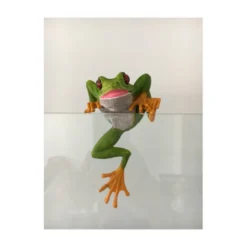 Décor d'aquarium à poser - grenouille