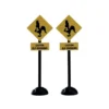 Décor "Elf Crossing Sign" - LEMAX