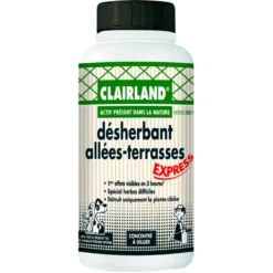 Desherbant allées terrasses concentré 460ml - CLAIRLAND BIOCONTROLE
