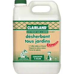 Desherbant tous jardins concentré 5l - CLAIRLAND BIOCONTROLE