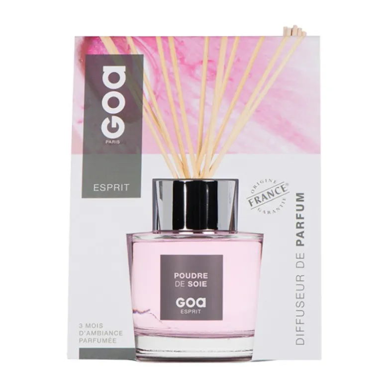 Diffuseur esprit Goatier 200ml poudre de soie - GOA