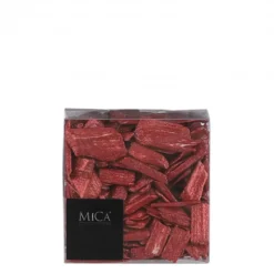 Eclats de bois glitter 600ml rouge - EDELMAN
