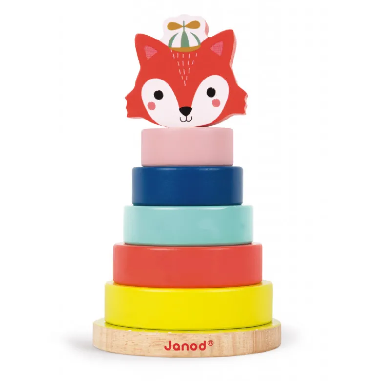 Empilable renard - baby Forest - JANOD