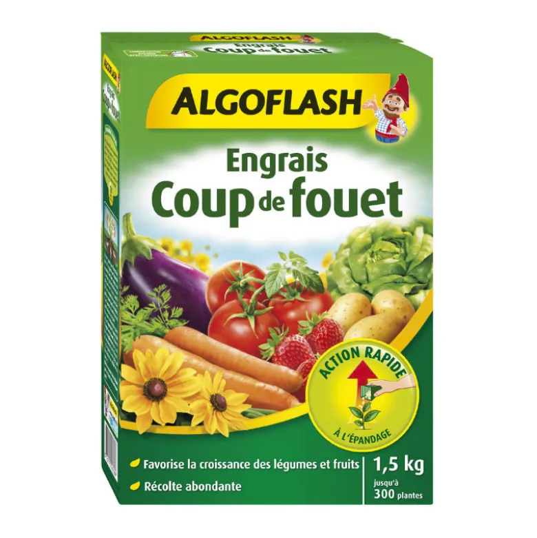 Engrais coup fouet action rapide 1.5kg - ALGOFLASH