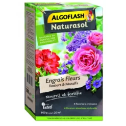 Engrais fleurs rosiers 800g - ALGOFLASH
