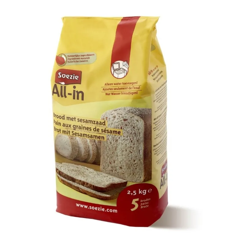 Farine All-in pour pain aux graines de sésame - 2.5kg