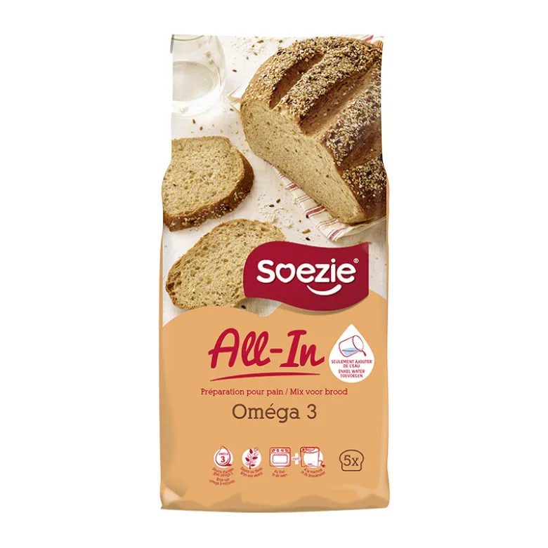 Farine All-in pour pain aux Oméga 3 - 2.5kg