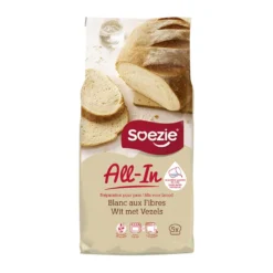 Farine All-in pour pain blanc aux fibres - 2.5kg