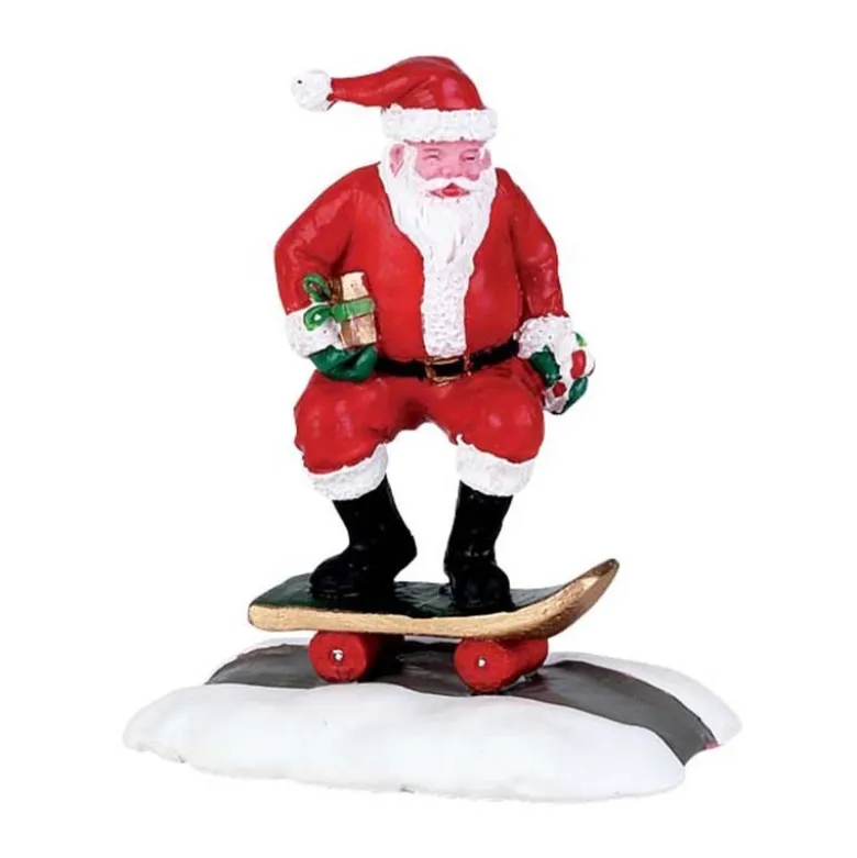 Figurine "Skateboard santa" - LEMAX