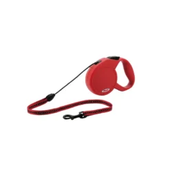 Flexi new classic laisse corde flexi m: 8 m roug - FLEXI
