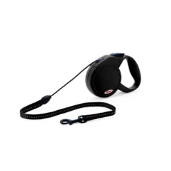 Flexi new classic laisse corde flexi m: 8 m noir - FLEXI