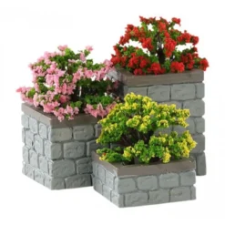 FLOWER BED BOXES SET OF 3 - LEMAX