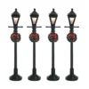 GAS LANTERN STREET LAMP SET OF 4 - LEMAX