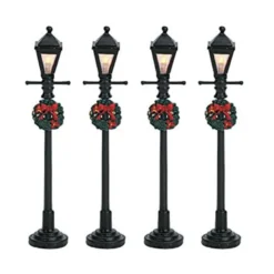 GAS LANTERN STREET LAMP SET OF 4 - LEMAX