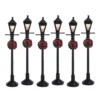 GAS LANTERN STREET LAMP SET OF 6 - LEMAX