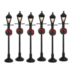 GAS LANTERN STREET LAMP SET OF 6 - LEMAX