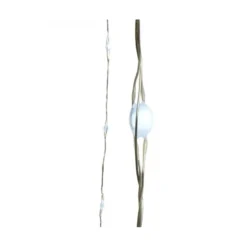 Guirlande microLED 495cm-100l blanc froid - LUMINEO