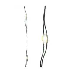 Guirlande microLED 95cm-20l blanc chaud - LUMINEO