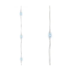 Guirlande microLED 495cm-100l blanc froid - LUMINEO