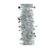 Guirlande scintillante étoiles Ø10x270cm argent - DECORIS