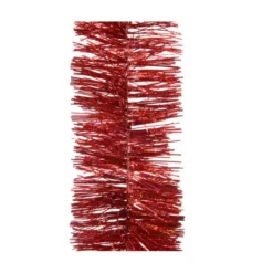 Guirlande scintillante Ø7x270cm rouge laser - DECORIS