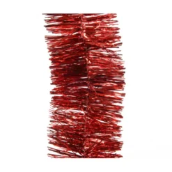 Guirlande scintillante Ø7x270cm rouge - DECORIS