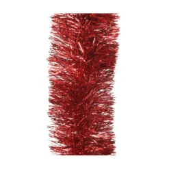 Guirlande scintillante Ø10x270cm rouge - DECORIS