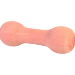Haltère bois de traction ronde env. 125g 15cm - TRIXIE