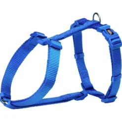 Harnais H Premium S–M: 42–60cm/15mm bleu royal - TRIXIE