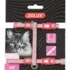 Harnais nylon shiny reglable rouge - ZOLUX