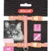 Harnais nylon tempo reglable orange - ZOLUX