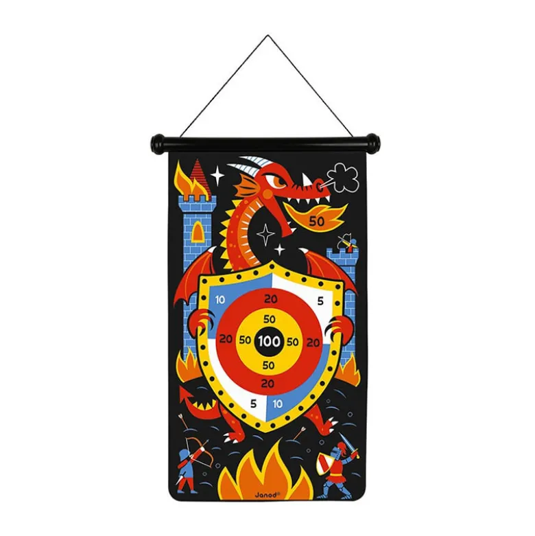 Jeu de fléchettes magnétiques - dragons - JANOD