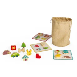 Jeu de reconnaissance tactile memory touch - JANOD