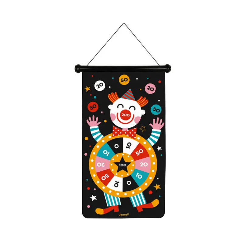 Jeu fléchettes magnétiques cirque - JANOD