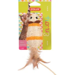 Jouet chat sisal souris as. - ZOLUX