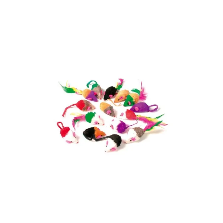 Jouet chat 24 souris four pm - ZOLUX