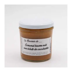 La beurrée caramel aux éclats de cacahuète 320g - LA FABRIQUE À BISCUITS HONFLEUR