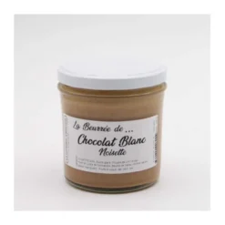 La beurrée chocolat blanc noisette 300g - LA FABRIQUE À BISCUITS HONFLEUR