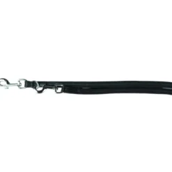 Laisse active comfort réglable S–M: 2m/20mm noir - TRIXIE