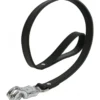 Laisse cuir panique 120cm noir - ZOLUX