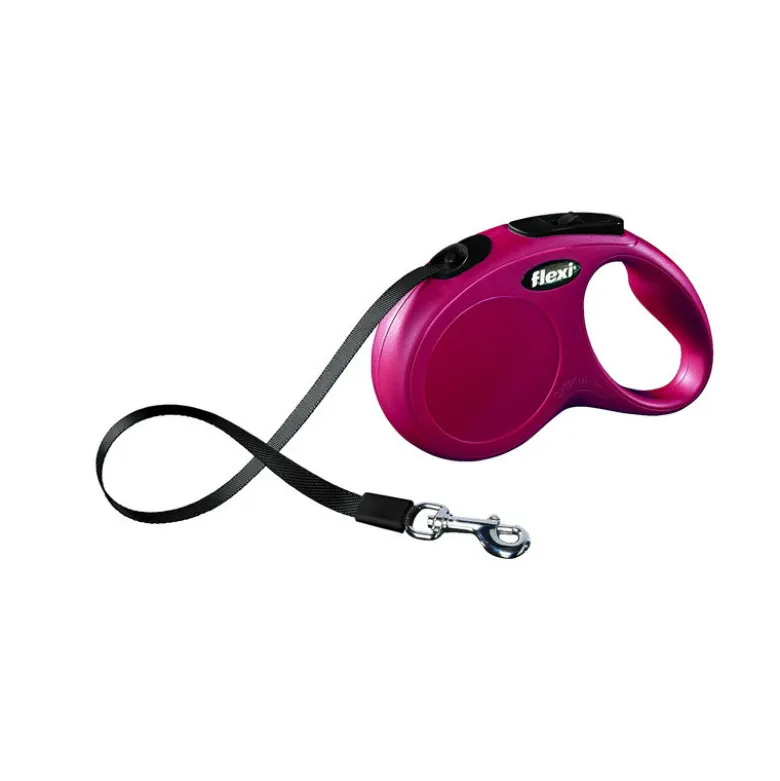 Laisse flexi compact 1 rouge - FLEXI