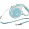 Laisse Flexi new comfort corde M: 8m bleu clair - TRIXIE